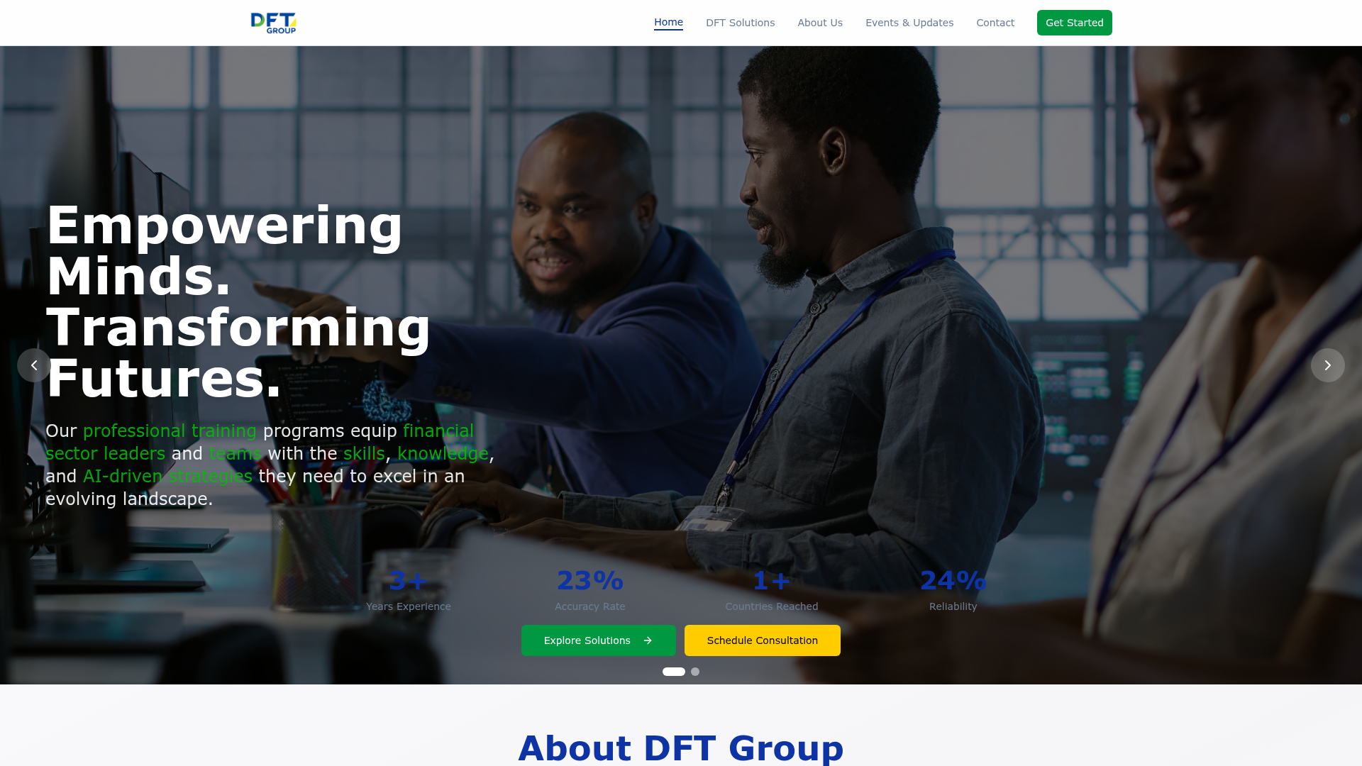 DFT Consult — Fintech & Consulting